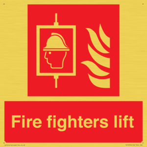 Fire fighters lift